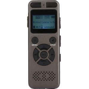 16Gb Voice Recorder Usb Business Draagbare Digitale O Recorder Met MP3 Speler Ondersteuning Multi-Taal Tf Card