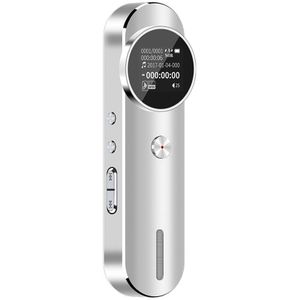 Opname Pen Recorder Voice Activated Digital 8Gb Pen Non-stop Opname MP3 Speler Pcm 1536Kbps Ondersteuning Tf-Card
