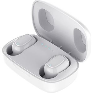 Awei E8 5.0 Tws Vinger Touch Bluetooth Oortelefoon 3D Stereo Draadloze Blurtooth Hoofdtelefoon Noise Cancelling Bluetooth Headset