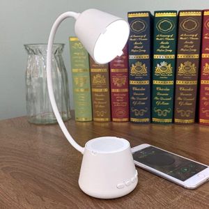 Draagbare Huishoudelijke Tafellamp Draadloze Bluetooth Speaker Multi-Functie Kaart Kleine Luidspreker Tafellamp