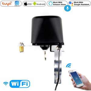 Wifi Smart Klep Draadloze Tuya Mobiele Telefoon App Afstandsbediening Domotica Gas Water Valve Voice Control Alexa Google Thuis