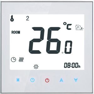 5A 110-230V Wekelijkse Programmeerbare Lcd Touch Screen Water/Elektrische Verwarming Thermostaat Kamerthermostaat Thuis