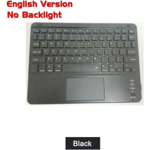 Bluetooth Wireless Keyboard Led Backlight Touchpad Russische Arabisch Thai Hebreeuws Spaans Frans Italiaans Koreaanse Duitse Toetsenbord