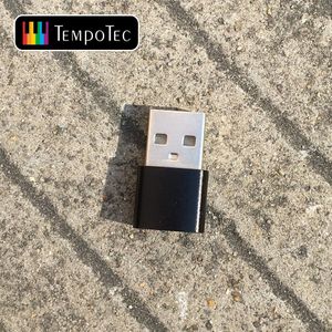 Tempotec Adapter (Vrouwelijke Type-C Om Mannelijke USB-A) Versterker Accessoires Willekeurige Kleur (Zwart Of Zilver)