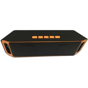 40W Portable Bluetooth Speaker Draadloze Outdoor Stereo Waterdichte Usb/Tf/Aux Fm Speaker Blauw/Rood/oranje/Grijs/Groen