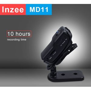 Lnzee MD11 Mini Camera MINI Camcorder DVR Sport Video Cam Bike Action DV Video Voice Lange Opnametijd 10 uur ondersteuning 32GB