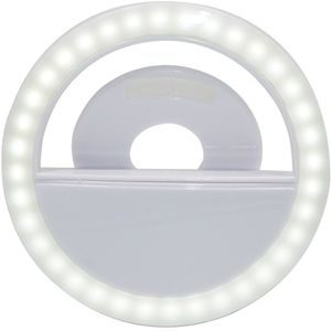 Led Selfie Ring Light Macro Flitser Voor Mobiele Telefoon Camera Verlichting Lichtgevende Clip Verlichting Voor Iphone 11 Pro Max