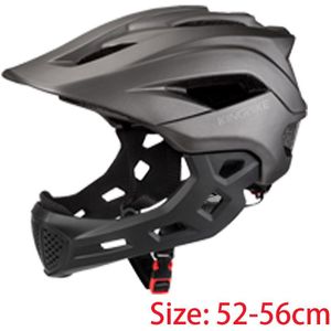 Fietshelm Voor Kinderen Full Face Cover Sport Helmen Kinderen Mountain Mtb Road Fiets Fietshelmen Schaatsen Safty cap