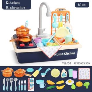 Kids Plastic Simulatie Elektr Vaatwasser Sink Kinderen Pretend Play Keuken Speelgoed Sets Meisjes Verjaardag Kind Poppen Toegang