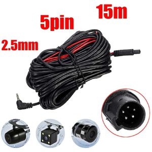 1 pc 10 M/15 M auto Achteruitrijcamera Backup Camera Auto Camera Filter Omgekeerde Verlengkabel aux verlengkabel usb 5 Pin Recorder