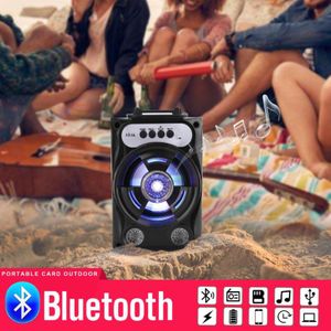 Grote Size Bluetooth Luidspreker Wireless Sound Systeem Bass Stereo Met Led Licht