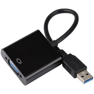 Usb Naar Vga Adapter Usb 2.0/3.0 Naar Vga Externe Videokaart Multi Display Converter Voor Desktop Laptop Pc monitor Projector Onleny