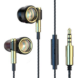 Super Bass Hoofdtelefoon Hifi Stereo In-Ear Oortelefoon Noise Cancelling Wired Oortelefoon met Microfoon voor Sony Xiaomi Zuiger Huawei