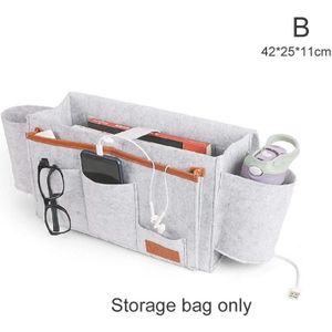 Nachtkastje Organizer Opknoping Caddy Bed Houder Zakken Bed Pocket Sofa Organizer Zakken Boek Vilt Bed Houder Zakken