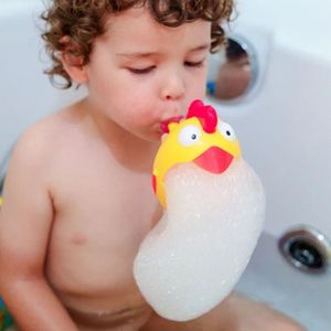 Grappige Leuke Dierlijke Vorm Anti-inslikken Bubble Maker Blower Speelgoed voor Kinderen Kids Peuter Badkamer Zwembad Indoor Outdoor Play