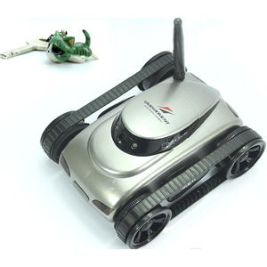 Rc tank iOS WiFi RC Tank met Camera Live Video Functies Grijs wit wifi Telefoon Afstandsbediening RC Auto Speelgoed