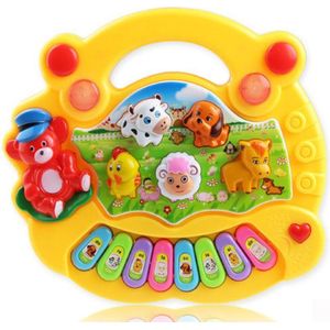 Baby Kids Musical Educatief Piano Speelgoed Developmental Muziek Speelgoed Met Animal Sound Leuke Mini Klinkende Speelgoed Muziekinstrument