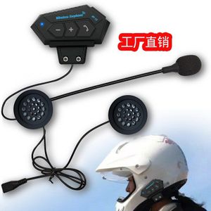 Motorfiets Take-Out Helm Bluetooth Headset Draadloze Bluetooth Verbod Kui Full Face Helmen Hoofdtelefoon