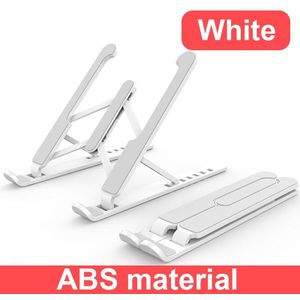 Verstelbare Opvouwbare Plastic Laptop Stand Notebook Lifting Cooling Holder Desk Laptop Stand Voor 7-15 Inch Macbook Pro Air