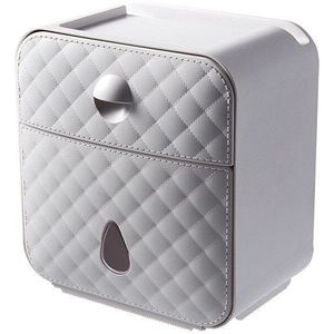 Toiletrolhouder Waterdicht Papier Opbergdoos Handdoek Houder Wandcloset Papierrol Stand Case Buis Badkamer Accessoires