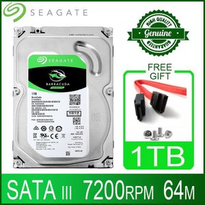 Seagate 1Tb Harde Schijf Schijf Hdd Desktop Interne Hd 1000Gb 1T Harddisk 7200Rpm 64M 3.5 &quot;6 Gb/s Cache Sata Iii Voor Pc Computer