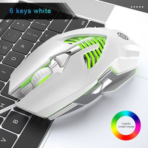 Q1 Gaming Muis Concurrerende Usb Computer Muis 6 Knop Macro Definition Metalen Muis Desktop Notebook Muis Vier-Weg Wiel muizen