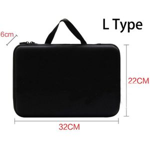 Lanbeika Camera Bag Case Diy Reizen Storage Collection Foam Shockproof Voor Gopro Hero 10 9 8 7 Sjcam Dji Osmo pocket Accessoires