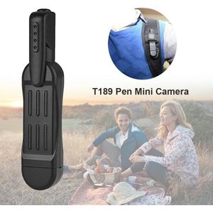 T189 Mini Camera Mini Dv Pen Camcorder Full Hd 1080P Draagbare Handheld Dv Dvr Tot 32G T-flash kaart Geïmporteerd Hd Lens