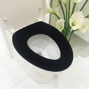 Comfortabele Zachte Pluche Badkamer Toilet Seat Closestool Wasbare Warmer Mat Cover Kussen Rits Huishoudelijke Wc Stoelhoezen