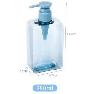 Draagbare Reizen Dispener Fles Kleine Volume Showerr Gel Shampoo Dispenser Hand Lotion Cosmetische Fles