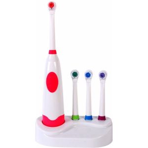 1119 Elektrische Tandenborstel Oplaadbare Tandenborstel 3 opzetborstels voor Volwassen Dental Care Massage