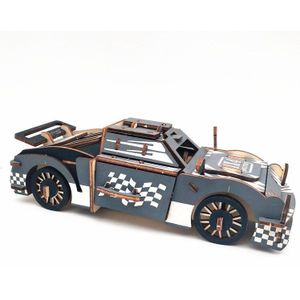 Lasersnijden 3D Houten Puzzel Voertuig Super Auto Diy Assemblage Kit Kids Educatief Houten Speelgoed Voor Kinderen Jongens