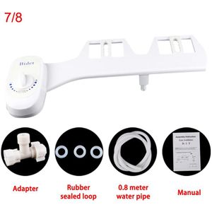 Niet-elektrische Bidet Toilet Seat Bidet Attachment Zelfreinigende Nozzle-Verse Water Bidet Sproeier Mechanische Moslim Wassen ds Csv