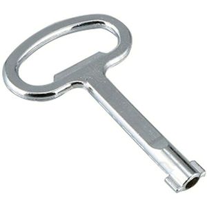 Lift Deur Key Driehoek Belangrijke Universele Trein Knop 1 Stuk Metalen Socket Moersleutel Sleutel Voor 9X8mm Driehoek Panel Lock