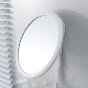 360 Graden Rotatie Badkamer Spiegels Zuignap Bad Spiegels Anti-Fog Make Up Spiegel Met Scheerapparaat Houder Badkamer Accessoires