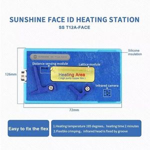 SS-T12A Verwarming Station Met T12A-FACE ID Verwarming Groef Voor iPhone X XS MAX Gezicht ID kabel afstand sensor Desolderen Reparatie