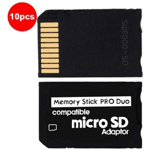 ps vita 10pcs TF Card memory stick pro duo Sd Adapter Memory Stick MS Pro duo PSP Adapter adaptador