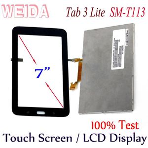 Weida Lcd Replacment 7 ""Voor Samsung Galaxy Tab 3 Lite SM-T113 Wifi Lcd Touch Screen Afzonderlijk Lcd BA070WS1-400
