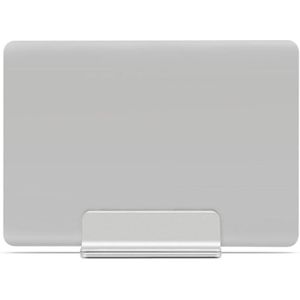 Verticale Laptop Stand, verstelbare Laptop Houder Desktop Compatibel Met Alle Macbook/Oppervlak/Lenovo/Dell/Gaming Laptops (Zilver)