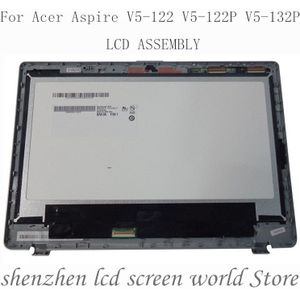 Laptop Lcd-scherm Touch Digitizer Glas Panel Vergadering + Bezel B116XAN03.2 Voor Acer Aspire V5-122 V5-122P V5-132P