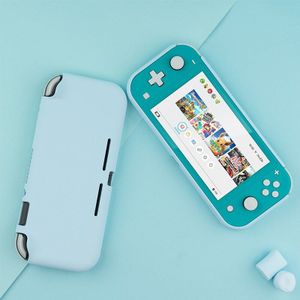 Vloeibare Siliconen Case Voor Nintendo Schakelaar Lite Kleur Roze Cover Shell Ns Mini Shell Box Voor Nintendo Schakelaar Lite Accessoires