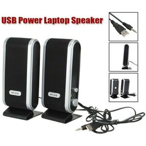 Mini USB Laptop Speakers Bedrade Laptop Speakers 2.1 Kanaals Kleine PC Laptop