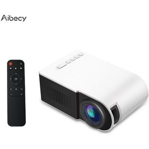 Aibecy YG210 Mini Led Projector 1080P Ondersteund 600 Lumen Draagbare Multimedia Home Cinema Theater Video Projector Speler