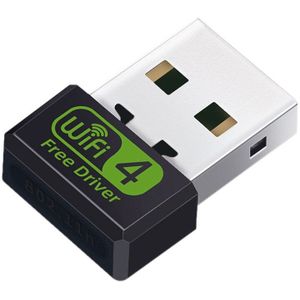 Draadloze Netwerkkaart, 150M 2.4G Drive-Gratis Usb Draadloze Netwerkkaart, Draadloze Wifi Ontvanger