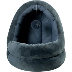 Wasbaar Huisdier Bed Afneembare Kat Mand Warm Cat Cave Bed Met Gratis Kussen Kussen Bed Voor Hond Katten Huisdier Kussen in Kat Levert