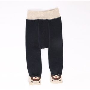 0 Tot 24M Pasgeboren Baby Warm Broek Voor Zuigelingen Leuke Cartoon Lam Wol Meisjes Jongens Leggings Super Dikke Warme winter Broek Winter