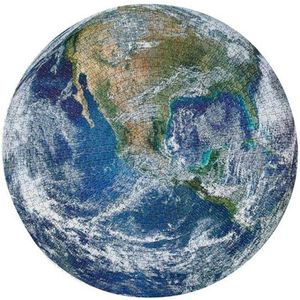 Ronde Puzzel 1000 Stuks Maan Aarde Europa Australië Regenboog Voor Kinderen Volwassen Kinderen Educatief Speelgoed