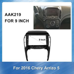 9 Inch Auto Dvd-speler Panel Dash Kit Installatie Frame Trim Bezel 2 Din Auto Radio Fascia Frame Voor Chery arrizo 5