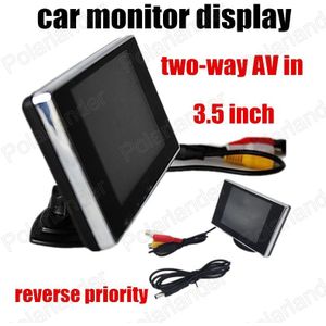 3.5 inch Auto monitor Kleur TFT Lcd-monitoren voor achteruitrijcamera reverse prioriteit twee-weg AV in