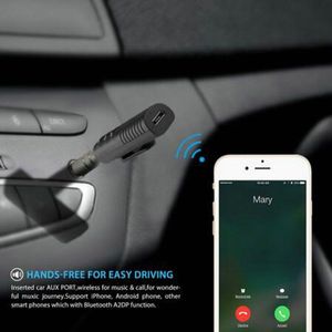 Dehyaton Auto Bluetooth AUX 3.5mm Jack Bluetooth Ontvanger Handsfree Call Bluetooth Adapter Auto Zender Auto Muziek Ontvangers